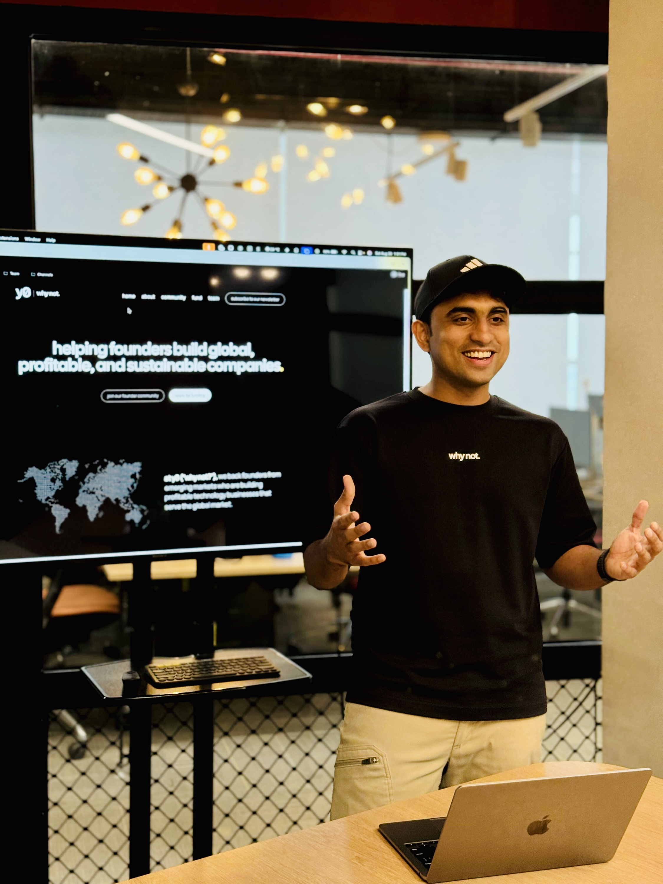 shibin presenting y0